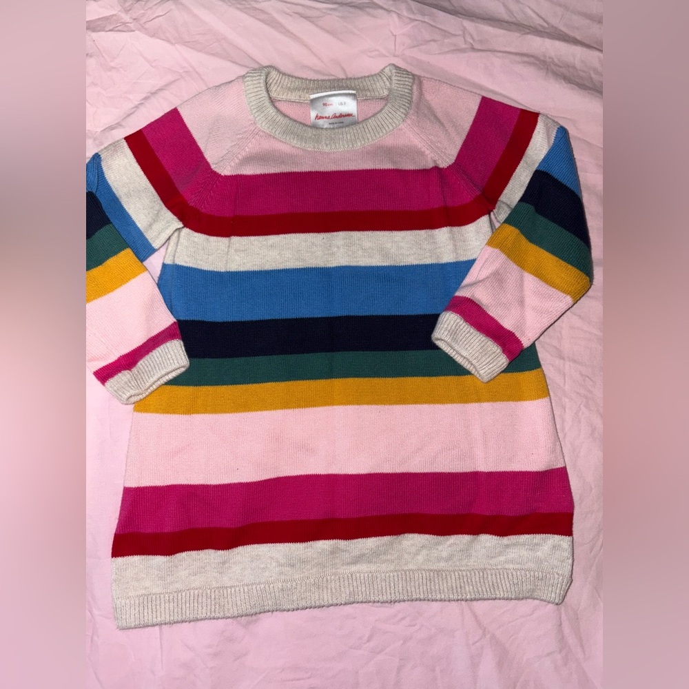 Hanna Andersson Multicolor Striped Sweater
